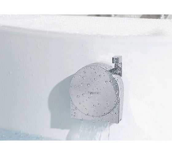 Внешняя часть излива на ванну Exafill s Hansgrohe с набором для слива и перелива 58117000 00000008561