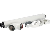 Комплект коаксиальный для прохода через стену STOUT Sca-6010-230850 (совместим vaillant pro, plus, protherm пантера, гепард) 60/100, 850 мм RG008P19SQ1GN2
