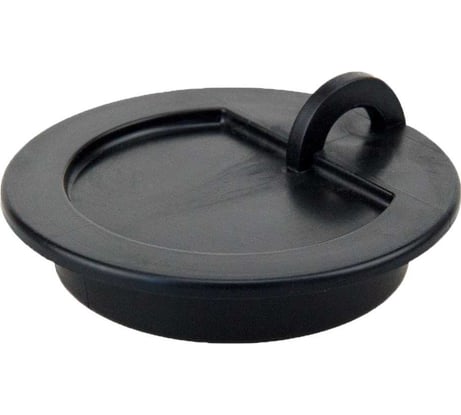 Пробка для ванны MasterProf черная ИС.110626