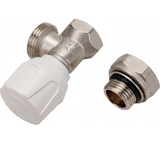 Ручной терморегулирующий клапан STOUT Svr-2102-100015 угловой 1/2" (с дополнительным уплотнением) RG008VL0HJS7HS