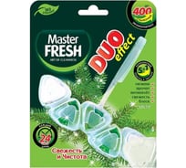 Подвесной блок для унитаза Master Fresh duo effect 5 в 1, хвоя 250641