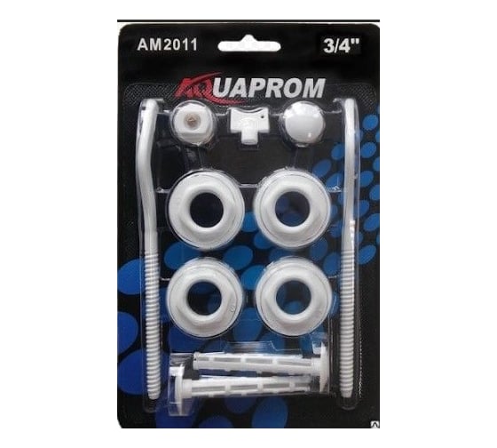Набор радиаторный AQUAPROM "Аквапром" с 2-мя кронштейнами 00-00011698 00-00011698 1