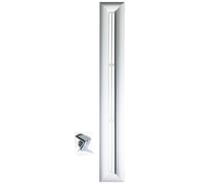 Декоративная крышка для радиаторов и батарей Cosca Decor 170x1200 мм, белый, фреза, МДФ 00-00072437 26649650