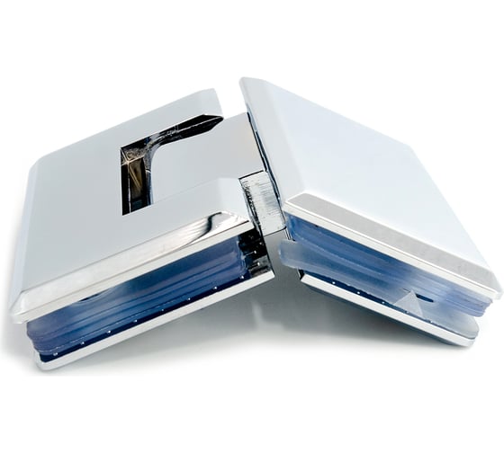 Петля крепление стекло-стекло SERVICE PLUS 135, хром глянцевый CL-405Z-PC