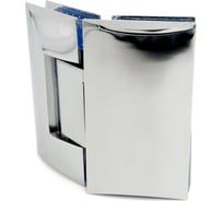 Петля крепление стекло-стекло SERVICE PLUS 135, хром глянцевый CL-505Z-PC