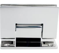 Петля крепление стекло-стена SERVICE PLUS 90, хром глянцевый CL-102S-PC