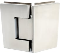Петля крепление стекло-стекло SERVICE PLUS 135, хром матовый CL-105S-MC