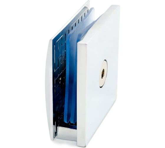 Коннектор стекло-стена/пол SERVICE PLUS 90, хром глянцевый CP-301S-PC
