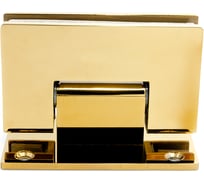 Петля крепление стекло-стена SERVICE PLUS 90, золото CL-102S-PG