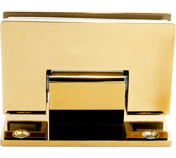 Петля крепление стекло-стена SERVICE PLUS 90, золото CL-102S-PG 1
