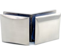 Коннектор стекло-стекло SERVICE PLUS 135, хром матовый CP-304S-MC