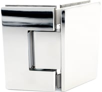 Петля крепление стекло-стекло SERVICE PLUS 135, хром глянцевый CL-105S-PC
