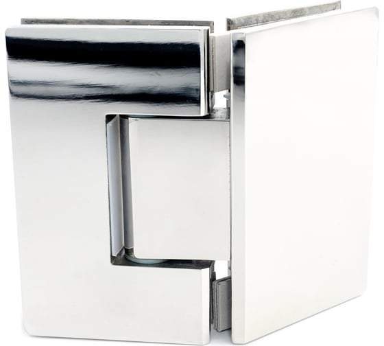 Петля крепление стекло-стекло SERVICE PLUS 135, хром глянцевый CL-105S-PC 1