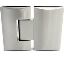 Петля крепление стекло-стекло SERVICE PLUS 180, хром матовый CL-504Z-MC