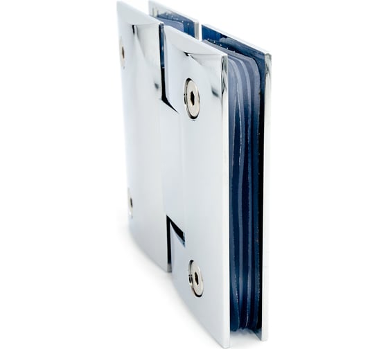 Петля крепление стекло-стекло SERVICE PLUS 180, хром глянцевый CL-504Z-PC