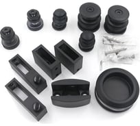 Комплект раздвижной системы SERVICE PLUS цинк/черный RS06-438ZN/BL