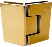Петля крепление стекло-стекло SERVICE PLUS 135, золото CL-105S-PG