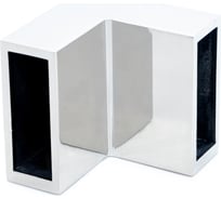 Коннектор трек-трек SERVICE PLUS 90 прямоугольный, 30/10, хром глянцевый CK-104D30-PC