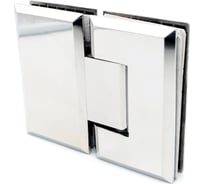 Петля стекло-стекло SERVICE PLUS 180, хром глянцевый CL-303S-PC
