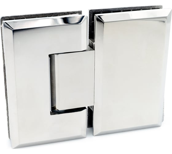 Петля стекло-стекло SERVICE PLUS 180, хром глянцевый CL-303S-PC