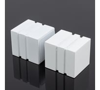 Ручка кноб SERVICE PLUS квадратная, нержавеющая сталь sus304 RK02-303WM/sus304