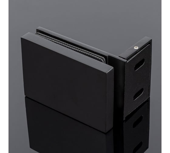 Коннектор стекло-стена SERVICE PLUS черный матовый, sus304 K02-203BLK/sus304