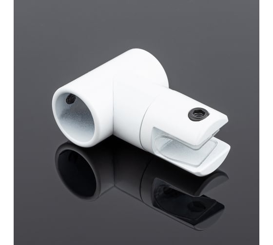 Соединитель трубы SERVICE PLUS ф19, 180, белый матовый, sus304 D02-512WM/sus304