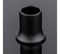 Соединитель труба-стена SERVICE PLUS ф19, черный матовый, латунь S02-506BLK/brass