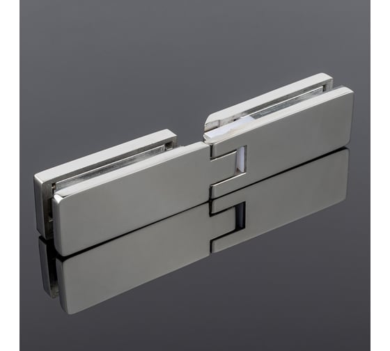 Петля стекло-стекло SERVICE PLUS 180, хром, sus304 P03-105CR/sus304 1