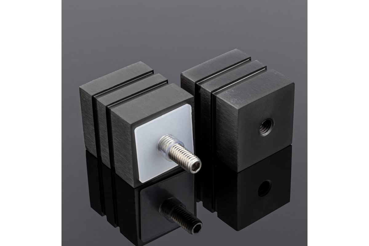 Ручка кноб SERVICE PLUS квадратная, нержавеющая сталь sus304 RK02 ...