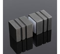 Ручка кноб SERVICE PLUS квадратная, нержавеющая сталь sus304 RK02-303GFM/sus304