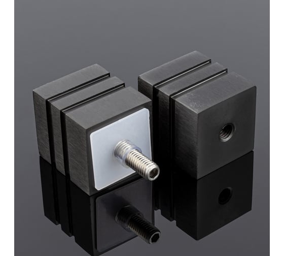 Ручка кноб SERVICE PLUS квадратная, нержавеющая сталь sus304 RK02-303GFM/sus304
