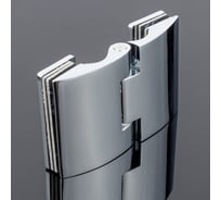 Петля стекло-стекло SERVICE PLUS 180/135, хром, латунь P03-102CR/brass