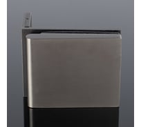 Коннектор стекло-стена SERVICE PLUS 90, графит матовый, латунь K03-200GRF/brass