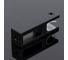 Держатель стекла SERVICE PLUS сквозной, 30x10, черный матовый, sus304 S02-501BLK/sus304 2