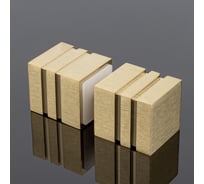 Ручка кноб SERVICE PLUS квадратная, нержавеющая сталь sus304 RK02-303BGD/sus304