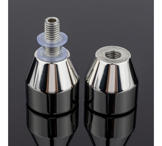 Ручка кноб SERVICE PLUS круглая, нержавеющая сталь sus304 RK02-302СR/sus304