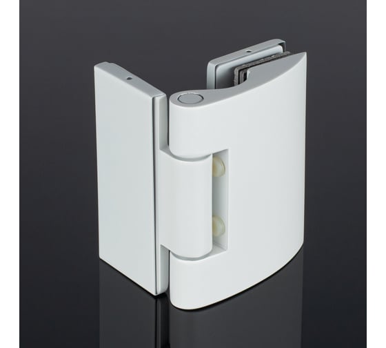 Петля стена-стекло SERVICE PLUS 90, белый глянец, латунь P03-103WG/brass