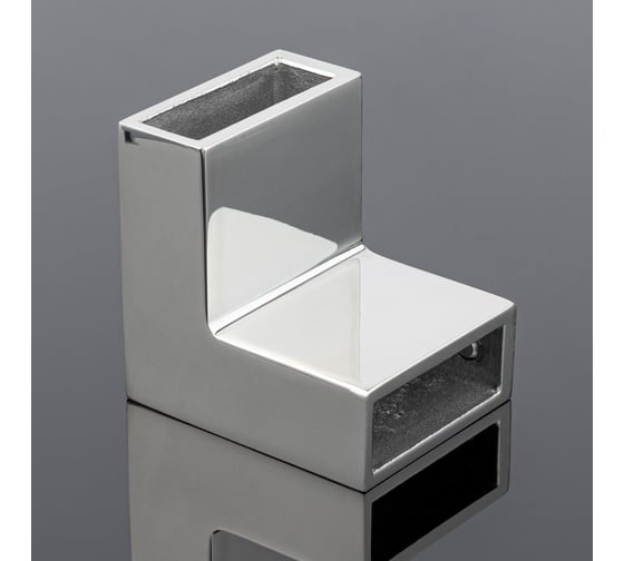 Соединитель трубы SERVICE PLUS 30x10, угловой 90, хром, sus304 S02-504CR/sus304