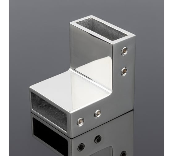 Соединитель трубы SERVICE PLUS 30x10, угловой 90, хром, sus304 S02-504CR/sus304