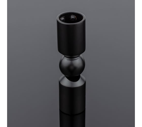 Соединитель трубы SERVICE PLUS ф19, 90-180, черный матовый, sus304 S02-511BLK/sus304 1
