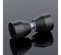 Ручка кноб SERVICE PLUS круглая, нержавеющая сталь sus304 RK02-302BLK/sus304