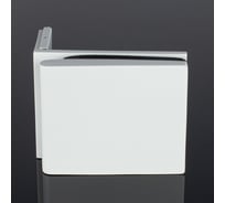 Коннектор стекло-стена SERVICE PLUS 90, белый глянец, латунь K03-200WG/brass