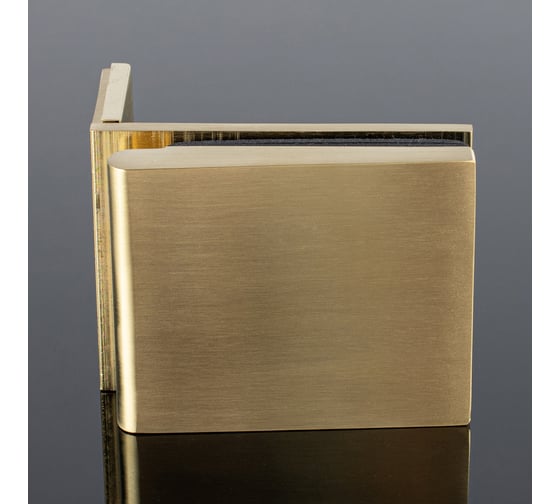 Коннектор стекло-стена SERVICE PLUS 90, брашированное золото, латунь K03-200BGD/brass