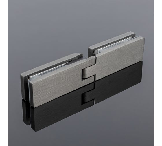 Петля стекло-стекло SERVICE PLUS 180, графит матовый, sus304 P03-105GRF/sus304 1