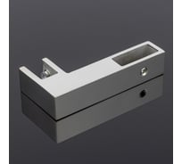 Держатель стекла SERVICE PLUS г-образный, сквозной, 30x10, хром, sus304 S02-502CR/sus304
