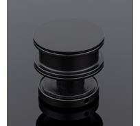 Ролик с креплением к стеклу SERVICE PLUS черный матовый, sus304 R02-401BLK/SUS304