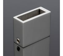 Соединитель труба стена-стекло SERVICE PLUS 30/10, хром, sus304 S02-500CR/sus304