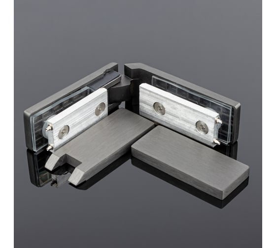 Петля стекло-стекло SERVICE PLUS 135, графит матовый, sus304 P03-104GRF/sus304