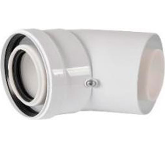 Конденсационный отвод ROMMER Rca-8610-000045 угол 45гр. o60/100 RG0091CSQ76MT9 1